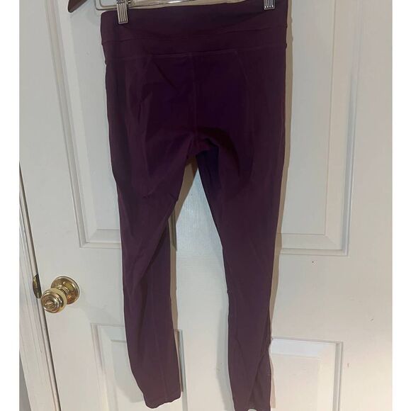 Lululemon Inspire Tight II (Brushed) Darkest Magenta Sz. 4 - Picture 5 of 6